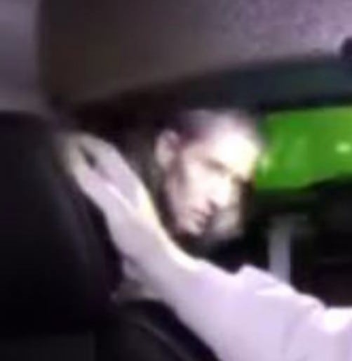 Blurry image of suspect