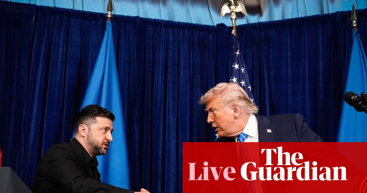 Ukraine war live: Zelenskyy says foreign troops are necessary part of security guarantees | Ukraine