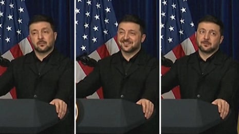 'Russia wants to see Ukraine succeed': watch Zelenskyy react to Trump's claim 