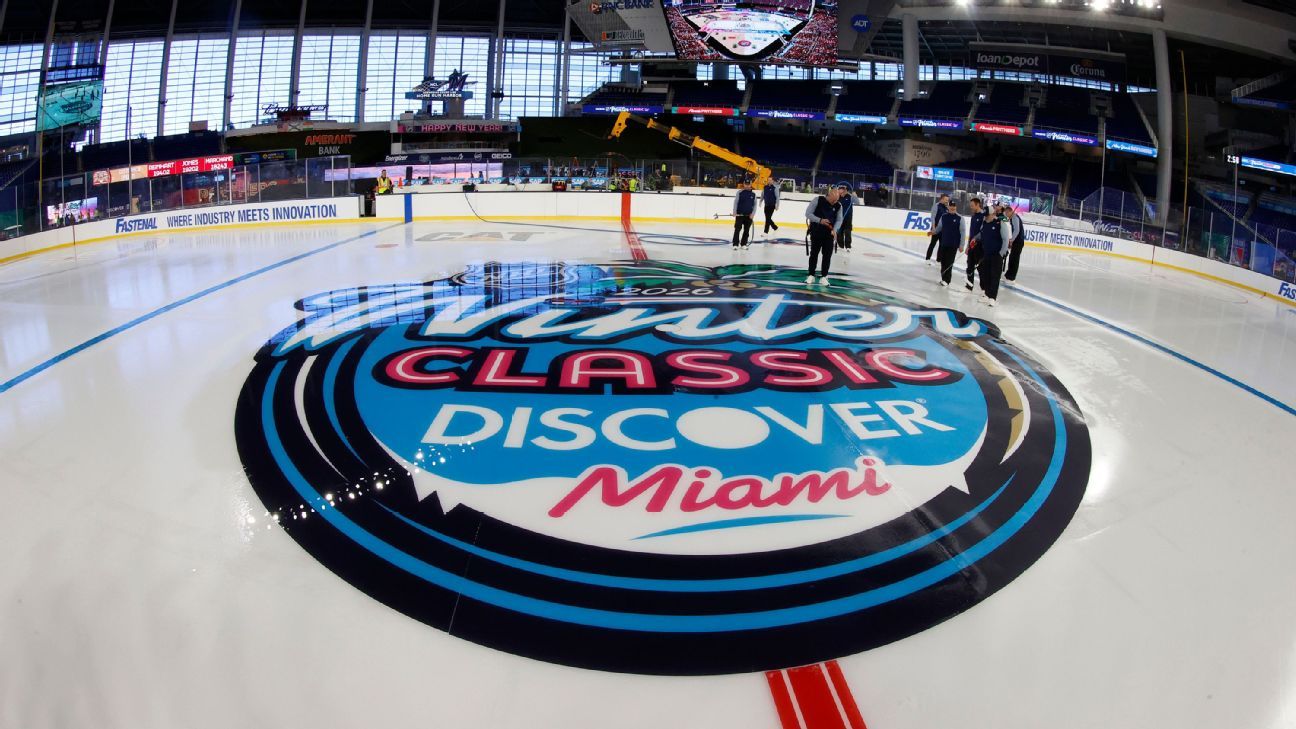 NHL plans to make it snow in Miami as part of Winter Classic