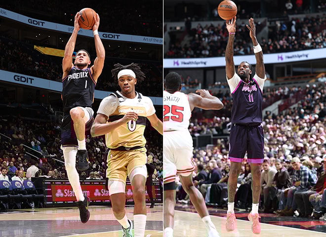 Devin Booker, Naz Reid