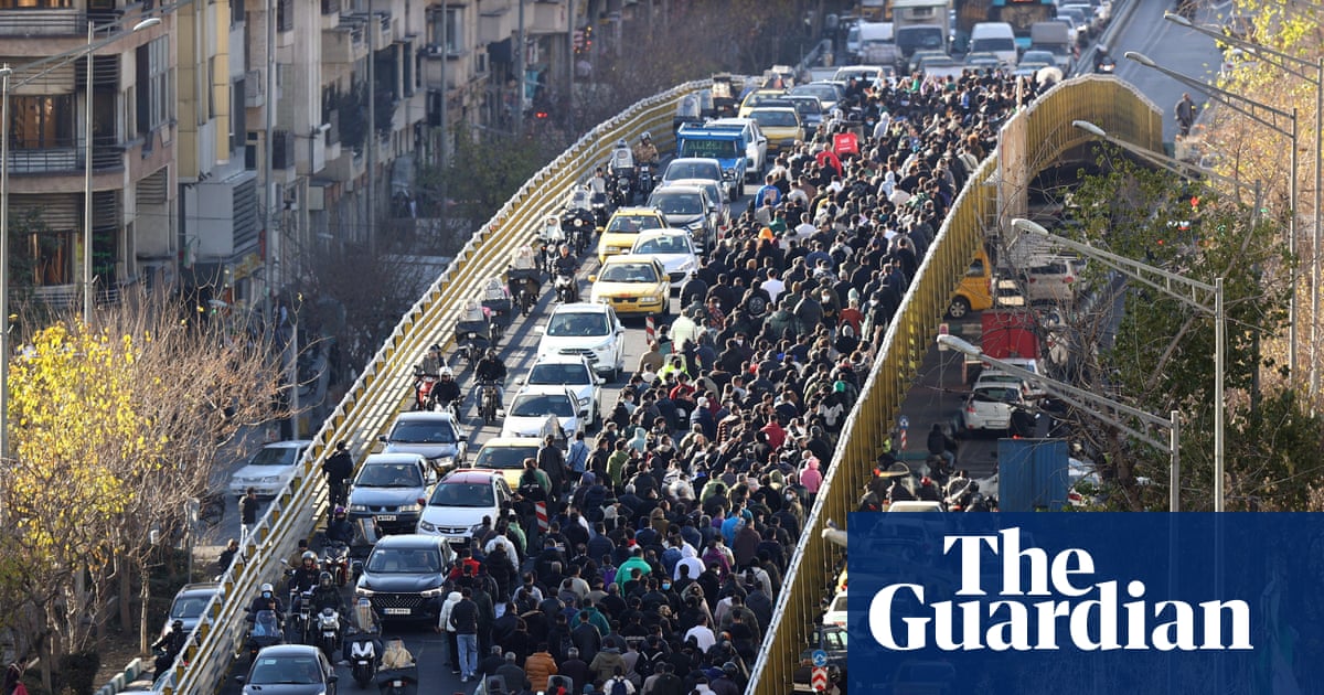 ‘We want the mullahs gone’: economic crisis sparks biggest protests in Iran since 2022 | Iran