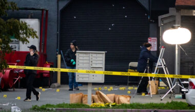 A California family was about to cut the cake when gunfire erupted at a toddler's birthday party