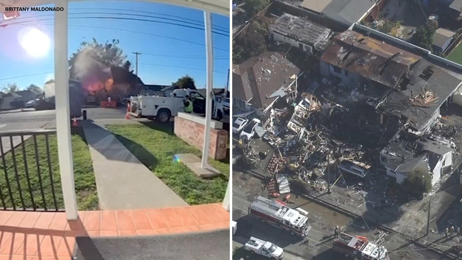 Hayward, California explosion: 6 people injured after dramatic video shows building explode, causing massive fire
