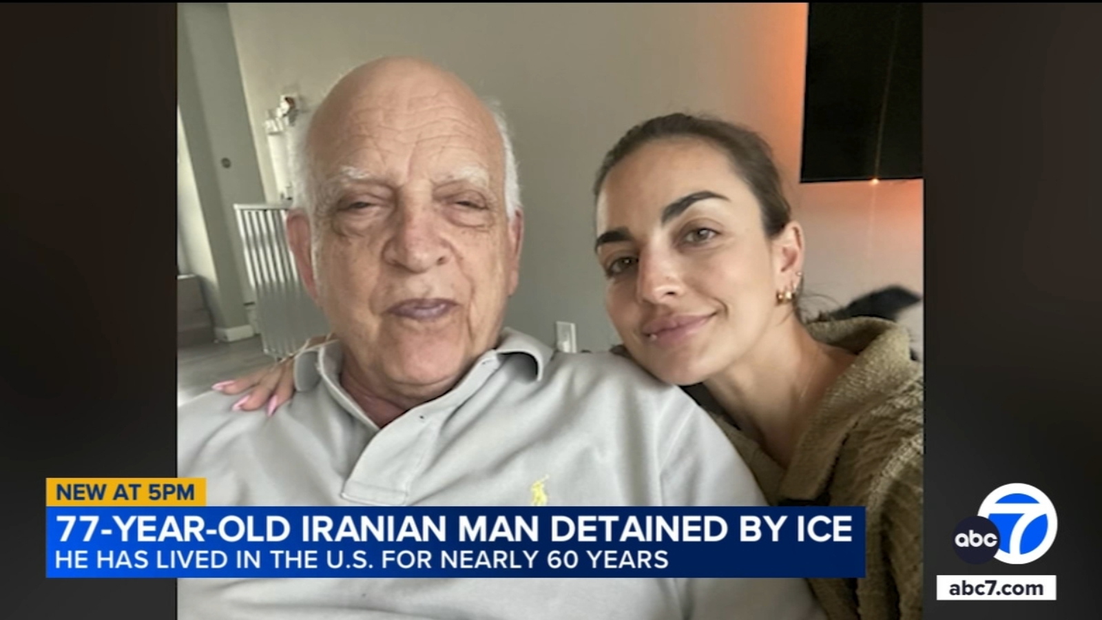 77-year-old Iranian man living in the United States for 6 decades taken into ICE custody