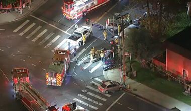 Minivan driver who ran red light is among 3 killed in multi-car crash in Panorama City, LAPD says