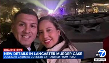 Lancaster man extradited from Peru to face murder charge months after wife's body found in forest