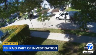 FBI seen executing federal search warrant at Glendale home