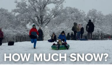 How much snow from winter storm 12/14/25: Snowfall totals from NYC, NY, NJ and CT