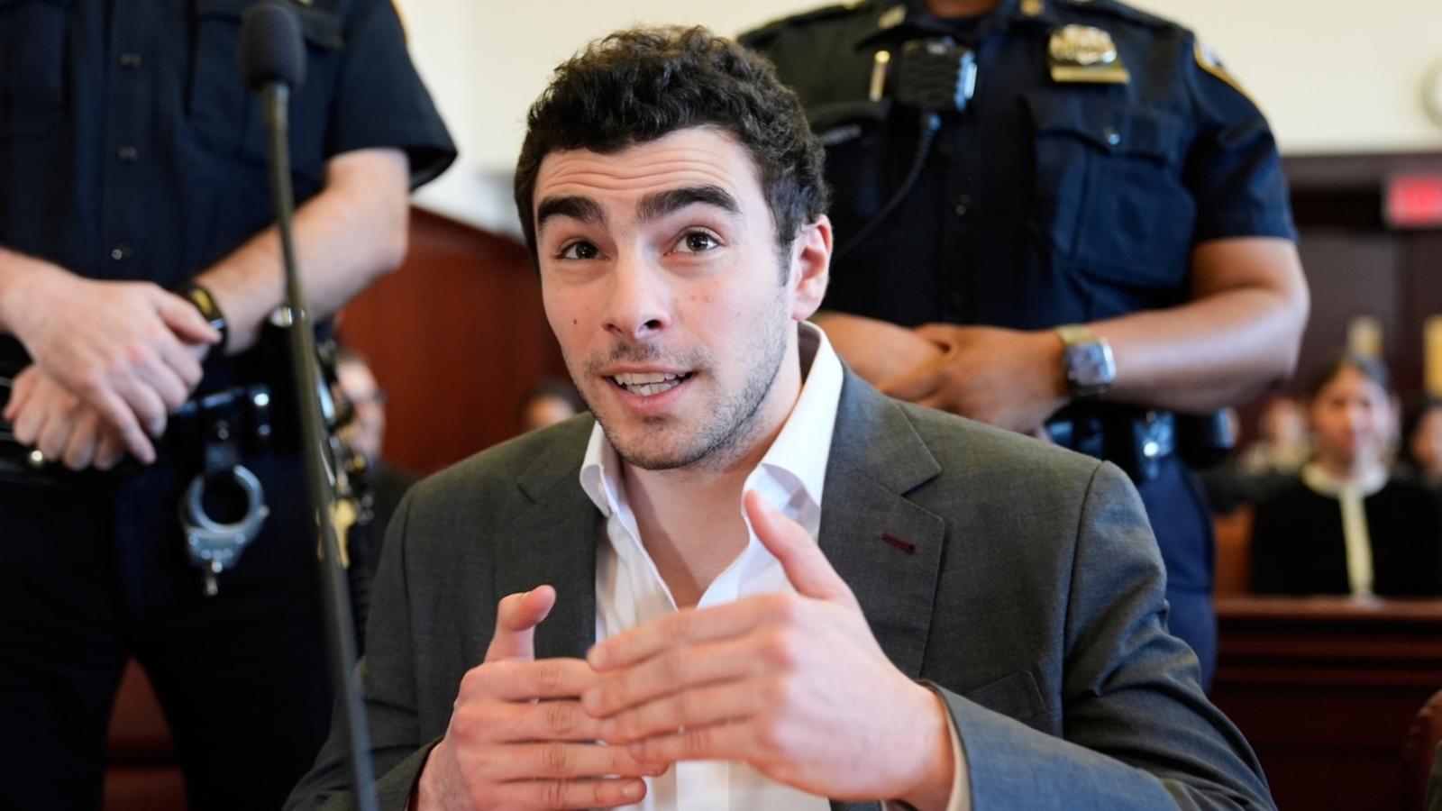 Luigi Mangione pretrial hearings: Crumpled paper with apparent to-do list among items found on suspect: Officer