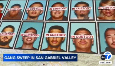 16 members of local gang Puente-13 linked to Mexican Mafia arrested in sweep in San Gabriel Valley