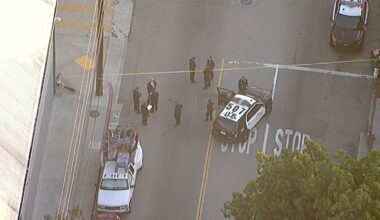 Man fatally shot by police in Hollywood was 'speaking to ghosts,' armed with knife, LAPD says