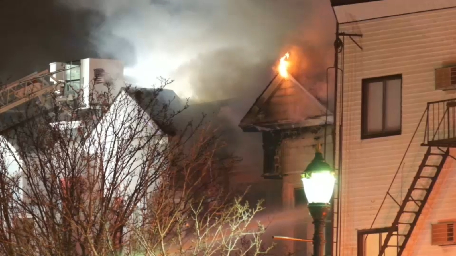 Police: Man behind fatal bow-and-arrow attack barricades himself inside Kearny, New Jersey home, sets two fires