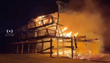 FDNY fights 3-alarm fire at Silver Gull Beach Club in Breezy Point, Queens