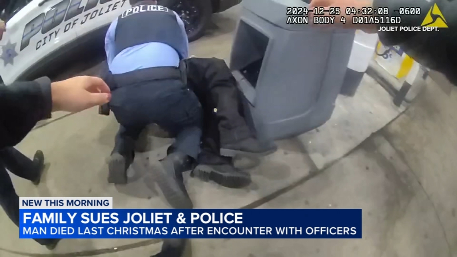 Joliet man David Malito dies in police custody after encounter caught on bodycam video at Shell gas station; family files lawsuit