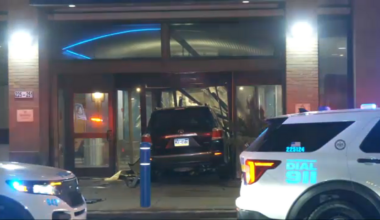 Car crashes into Drexel University building in Center City