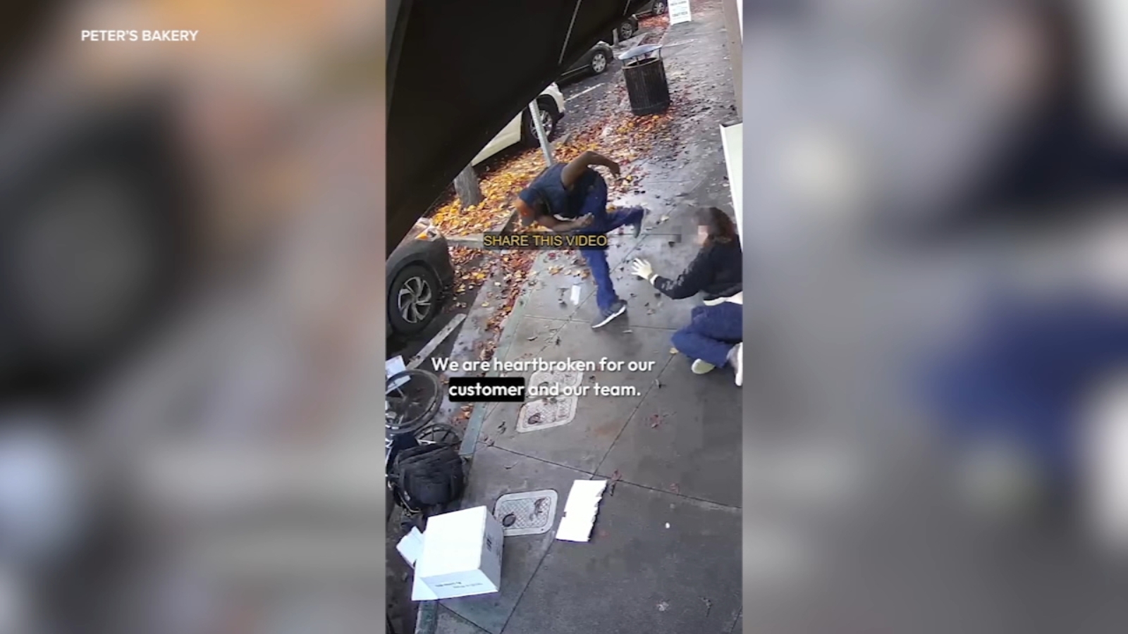 Peter's Bakery San Jose's Alum Rock neighborhood releases video of unnamed assailant's attack on employees and customer