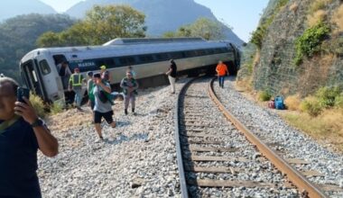 Interoceanic Train derails in southern Mexico, killing at least 13 and injuring dozens