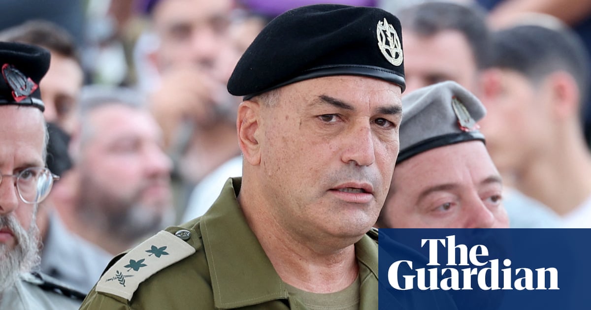 ‘Yellow line’ that divides Gaza under Trump plan is ‘new border’ for Israel, says military chief | Gaza