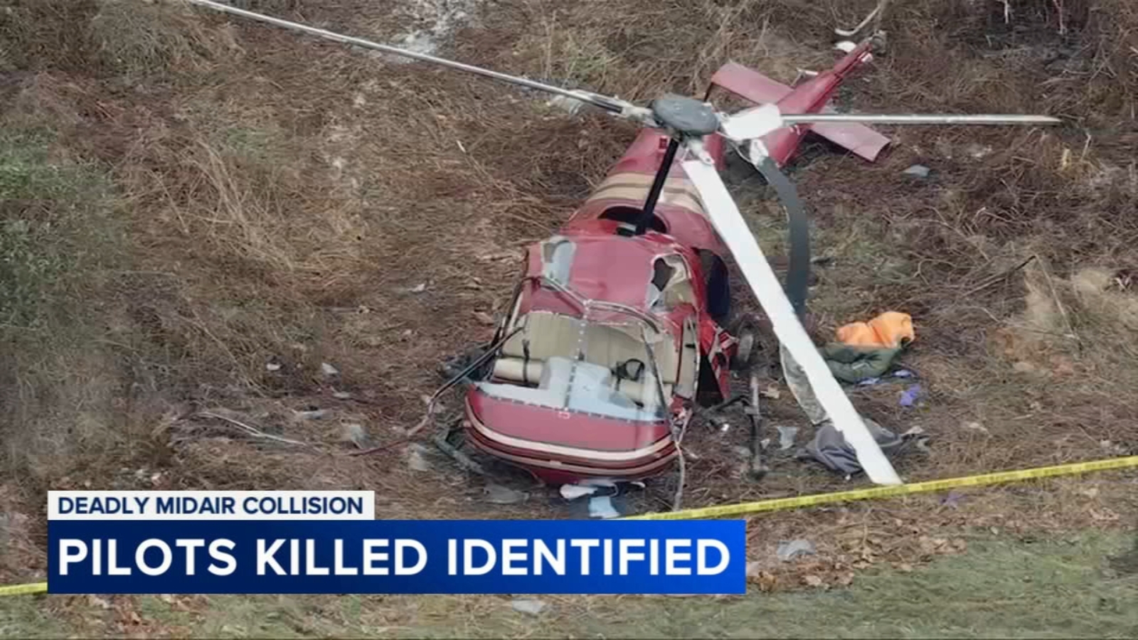 Names released of 2 pilots killed in midair helicopter collision in Hammonton, New Jersey