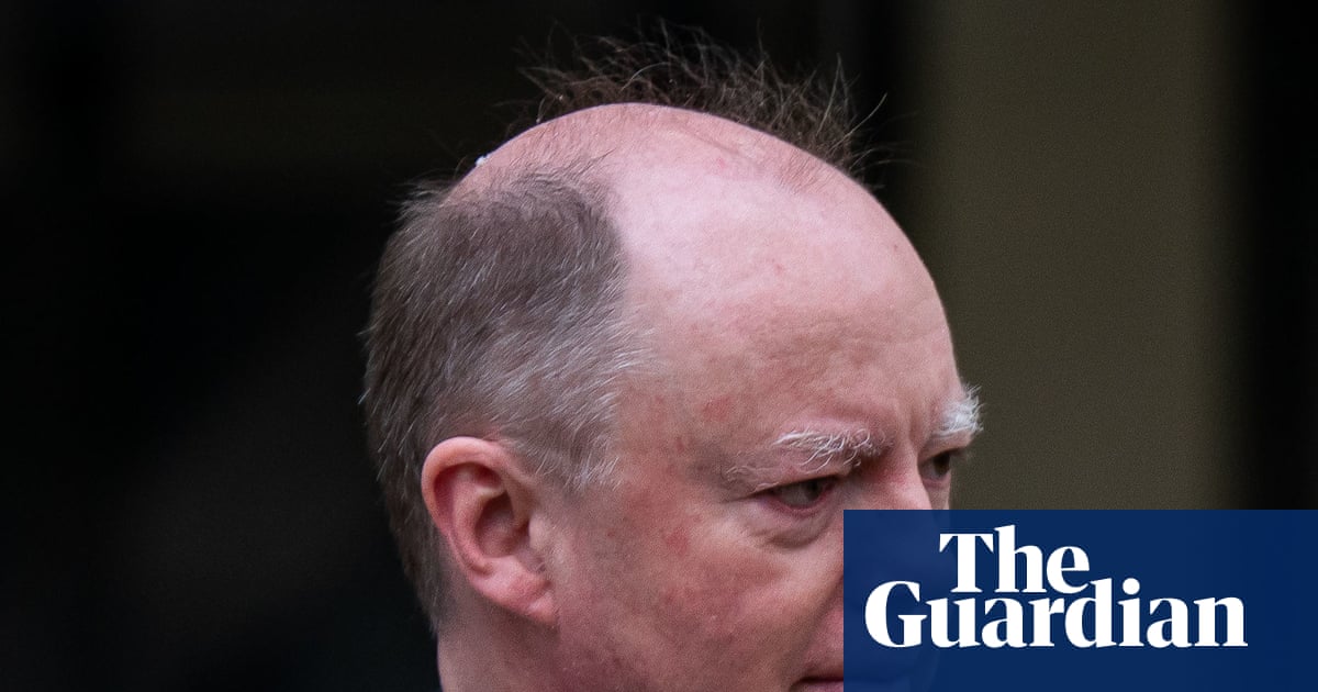 Preventing infections in older people is hit and miss, says England’s chief medic | Health