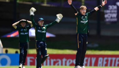 U19s squad named - Cricket Ireland