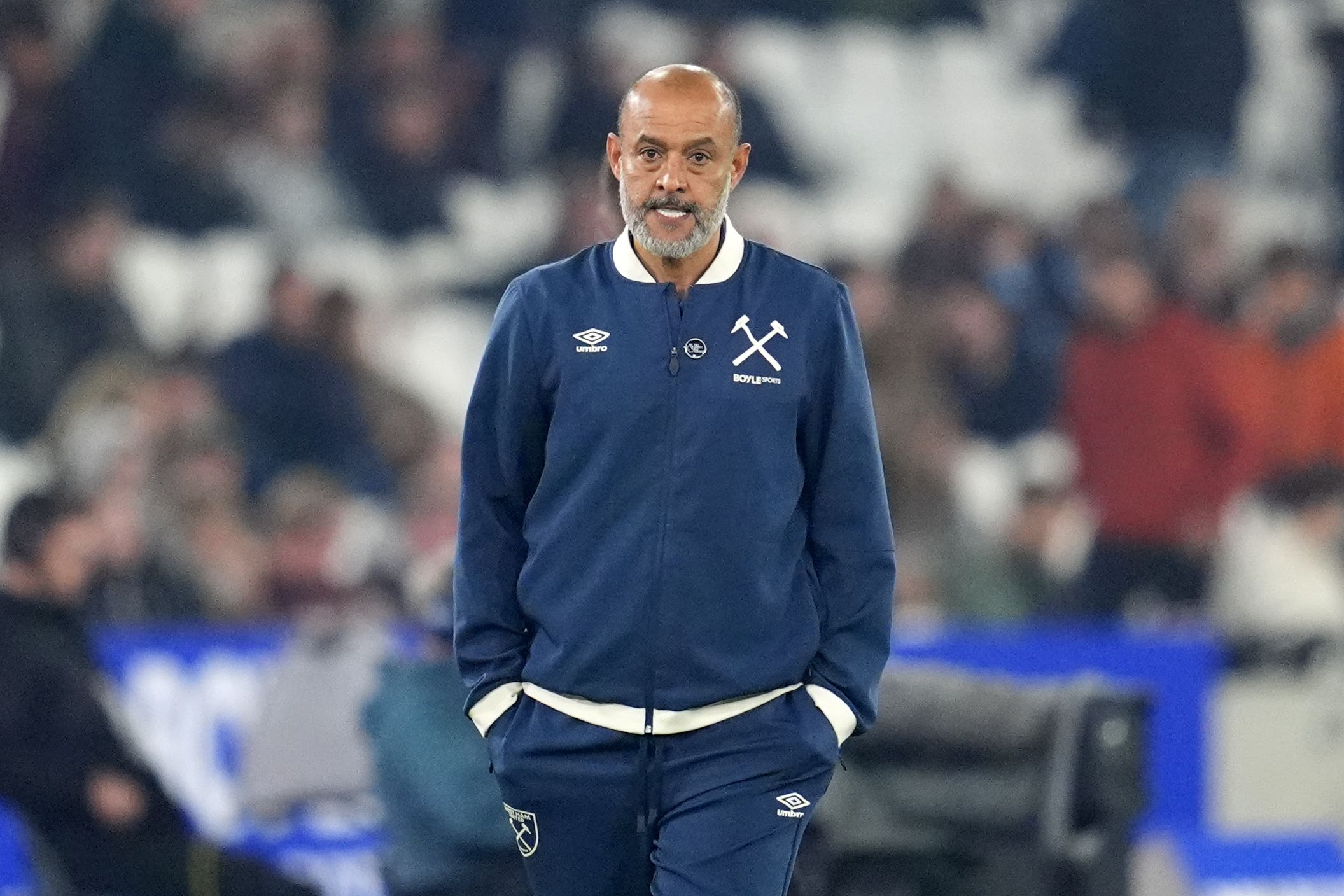 Nuno Espirito Santo revealed Lucas Paqueta apologised for his red card (Adam Davy/PA)