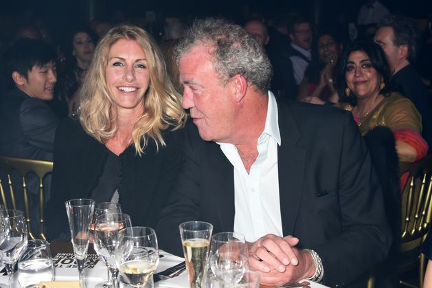 Jeremy Clarkson shares a rare glimpse of private life with Irish girlfriend Lisa Hogan as they celebrate anniversary