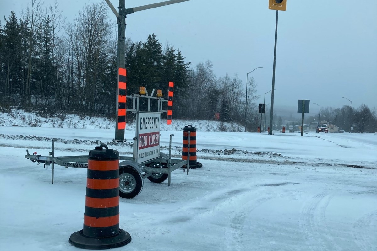 Motorists warned of fines for ignoring winter road closures, says OPP