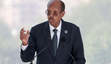 'The Mattei Plan for Africa and the Global Gateway: A common effort with the African Continent' summit, at Villa Doria Pam...