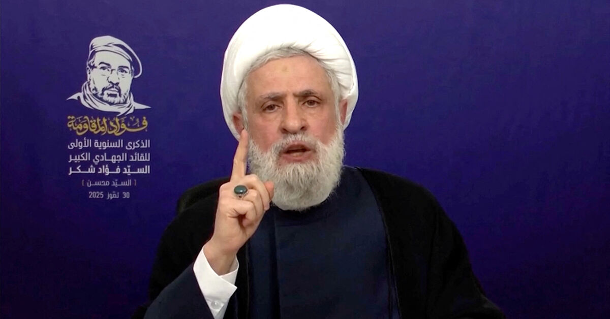 Hezbollah's Qassem says sending civilian delegate to ceasefire talks is concession to Israel