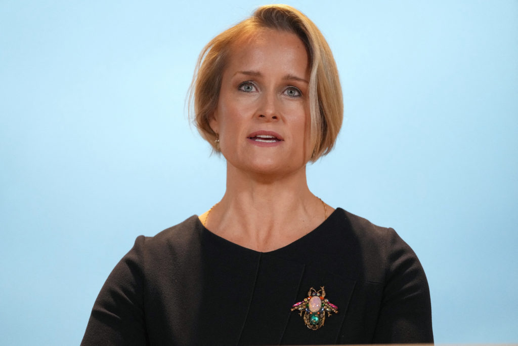 New head of Britain's MI6, Blaise Metreweli, makes her first public speech in London