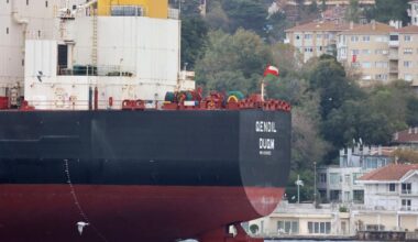 Ukraine hits Russian 'shadow fleet' tanker in Mediterranean