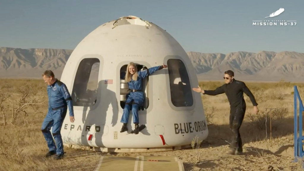 Jeff Bezos-backed Blue Origin launches its 37th flight in Van Horn