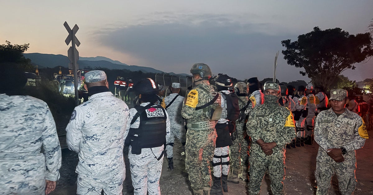 Train derailment in Oaxaca state, Mexico