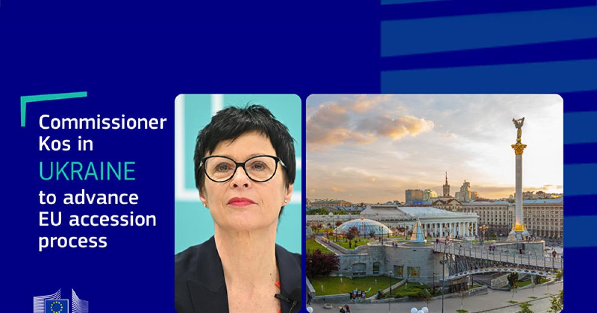Commissioner Kos in Ukraine to advance EU accession process