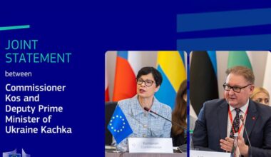 Joint Statement between Commissioner Marta Kos and Deputy Prime Minister of Ukraine Taras Kachka