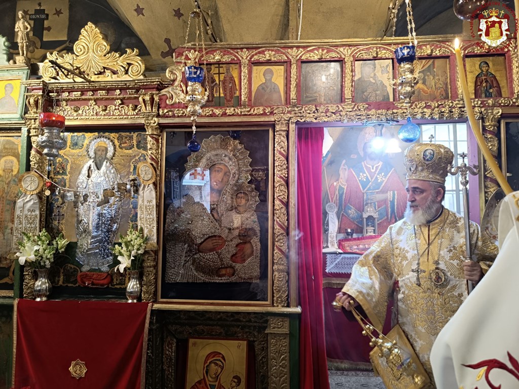 THE FEAST OF SAINT SPYRIDON BISHOP OF TRIMYTHOUS THE WONDERWORKER AT THE PATRIARCHATE - Jerusalem Patriarchate