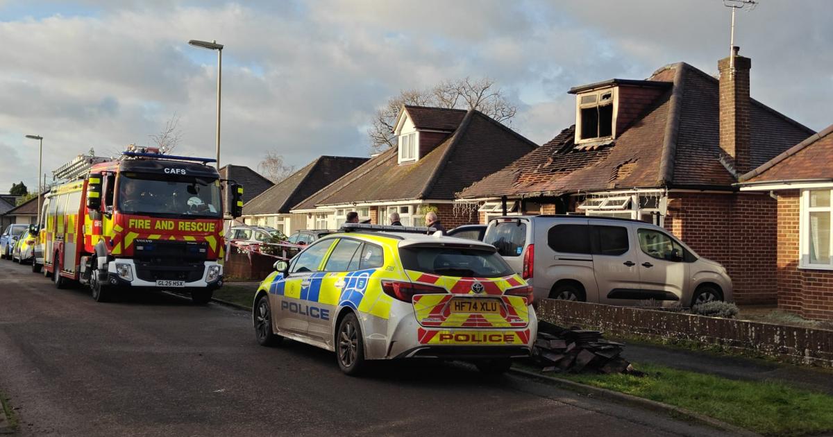 Fire in Northlands Road, Totton as police start investigation