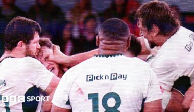 The incident in which Eben Etzebeth gouged Alex Mann's eye was shown on the big screen in Cardiff