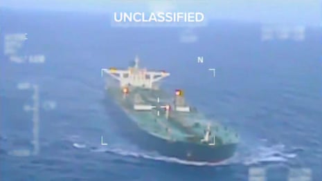 Footage shows US forces seizing second oil tanker off Venezuela – video 