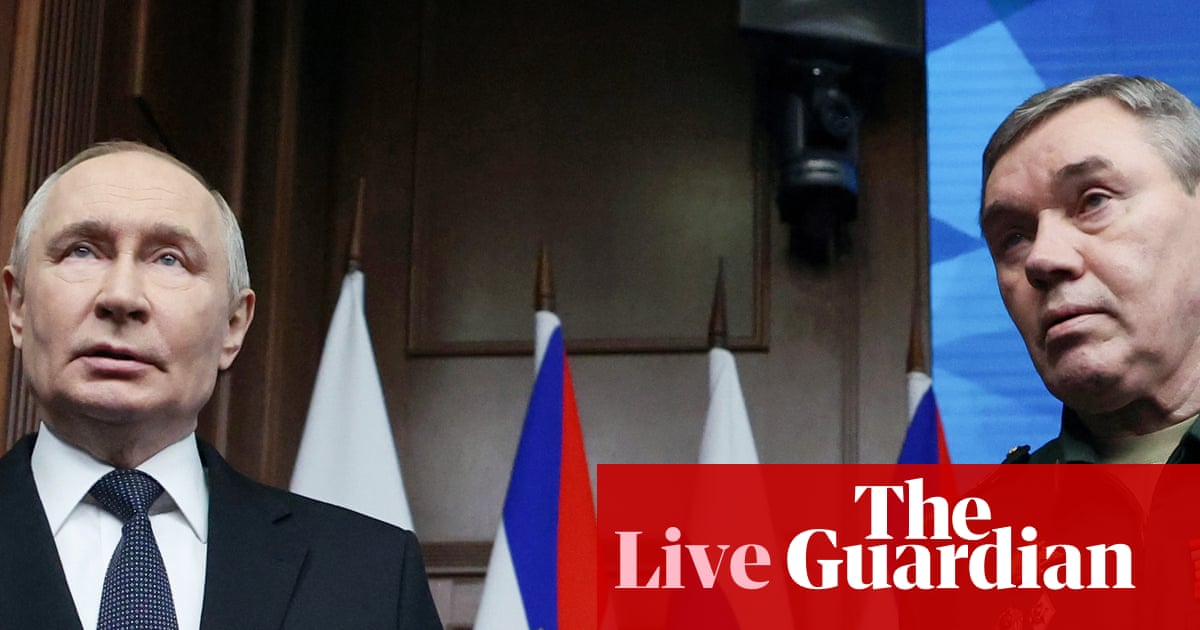 Putin calls European leaders ‘little pigs’ and says Russia will achieve Ukraine goals by diplomacy or force - as it happened | Europe