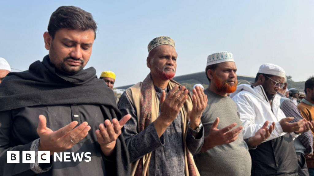 Hundreds of thousands mourn Bangladesh's ex-prime minister at state funeral