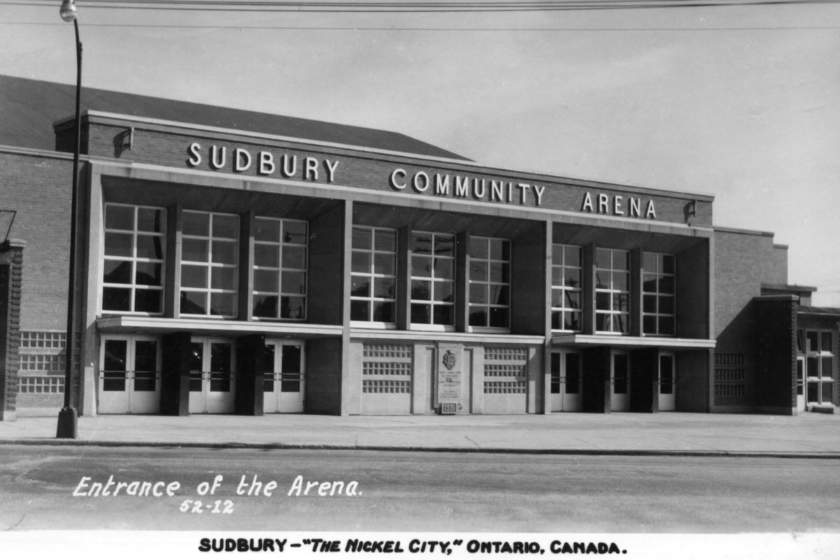 Memory Lane: Strolling back 75 years to the birth of Sudbury Arena
