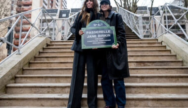 Anglo-French star Jane Birkin gets name on bridge over Paris canal