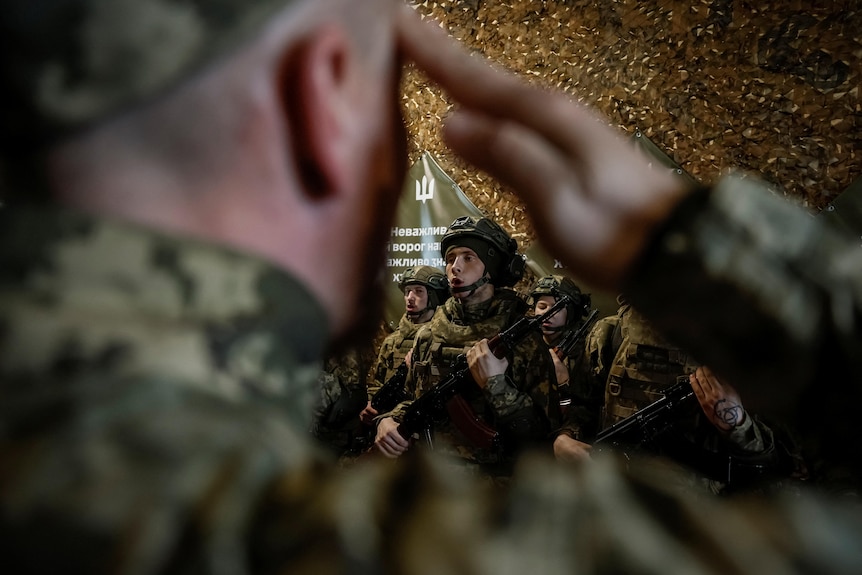  Ukraine's Defence Ministry launched a recruitment drive for young people