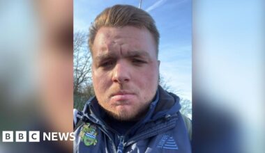 Chertsey Town FC fan cycling to every away match
