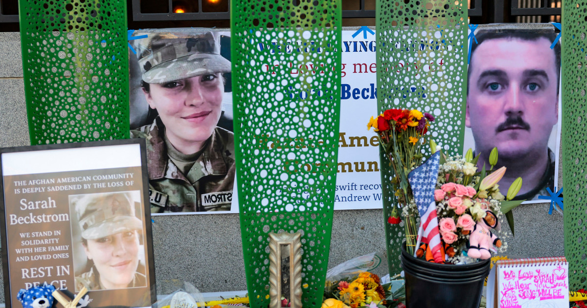 National Guard member who survived D.C. attack 'slowly healing,' West Virginia's governor says