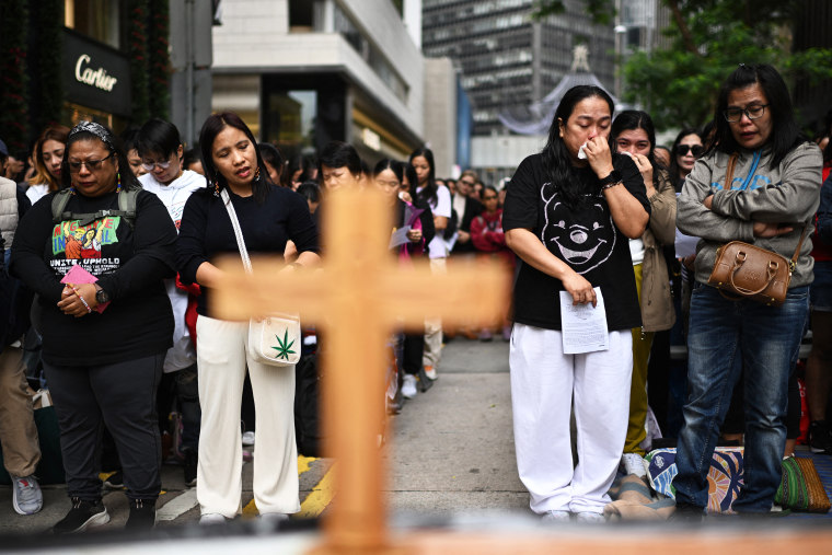 Image: TOPSHOT-HONG KONG-CHINA-FIRE