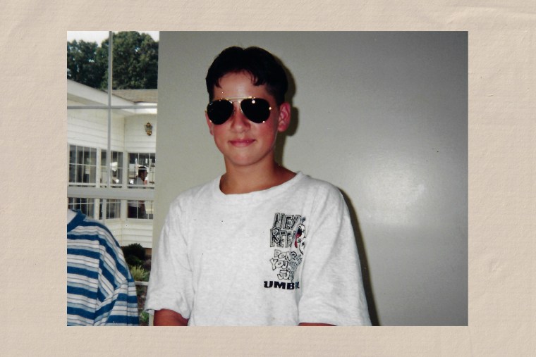 Brandon Champion as a young boy.